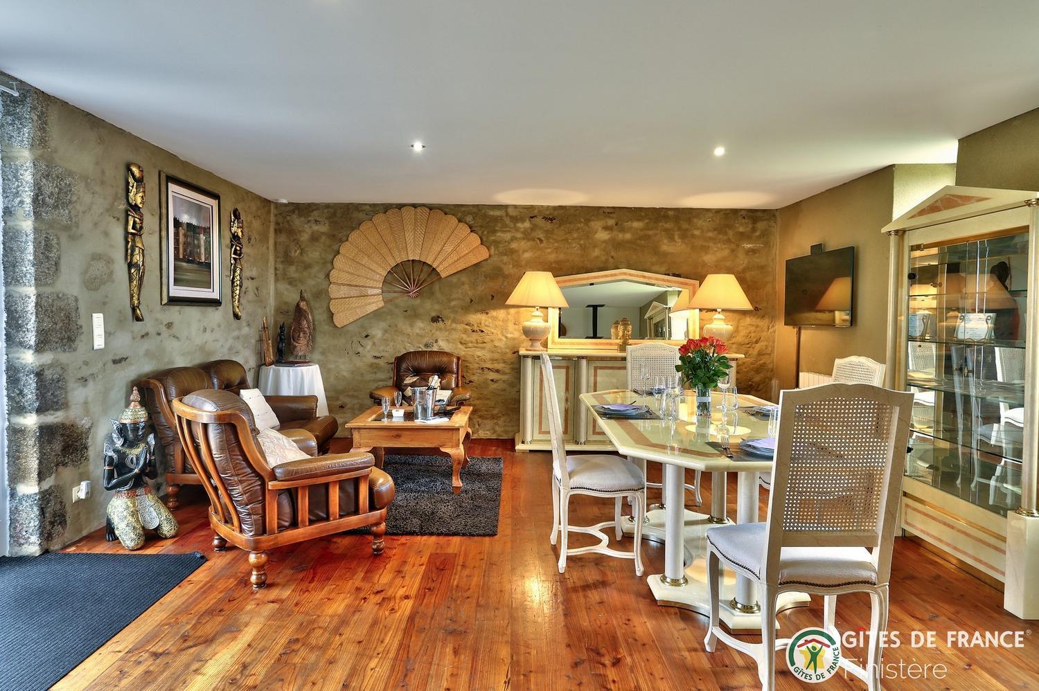 Keryanti Domaine de Lesleac'h Villa Le Ponthou Ruang foto
