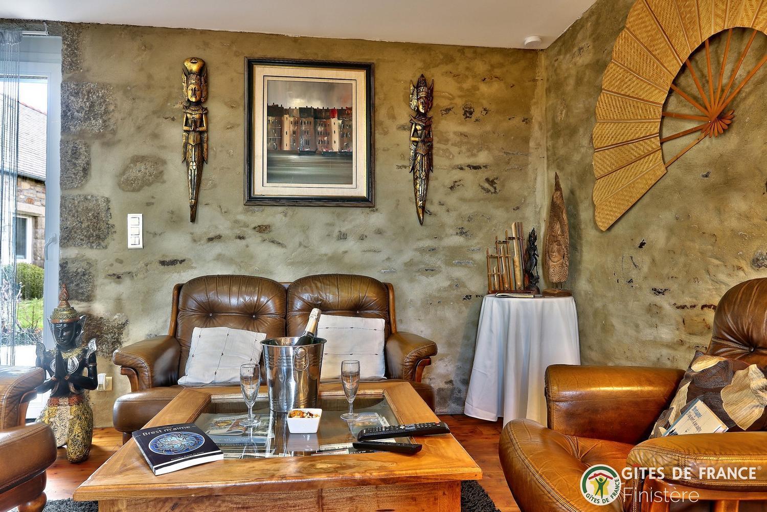 Keryanti Domaine de Lesleac'h Villa Le Ponthou Ruang foto